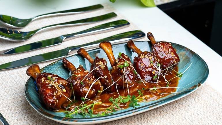 Sticky Chicken Lollipop