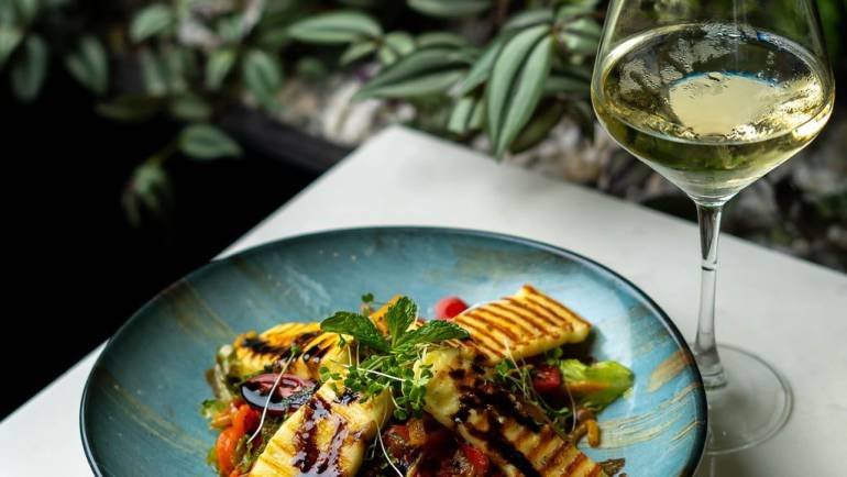 Minty Halloumi (Warm)